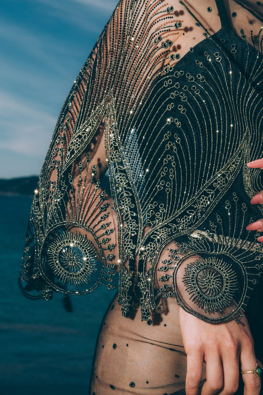 PLUME NOIRE-Casacca Preziosa